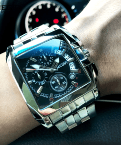 Montre MEGIR Carré en acier Senegal