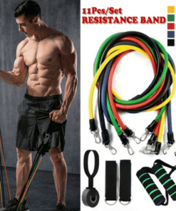 مجموعة حبال المقاومة للياقة البدنية و التدريب- Bandes De Résistance Elastiques Musculation Set