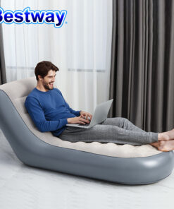 كرسي طويل بمسند ظهر من Bestway قابل للنفخ-Chaise longue gonflable Portable