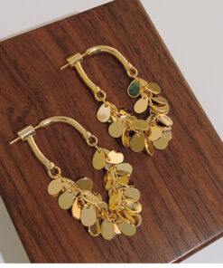 Delicate Long Tassels Drop Earrings