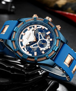 MONTRE BLEU BIDEN